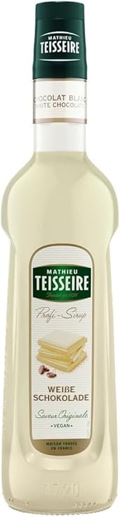 Mathieu Teisseire’s white Chocolate syrup