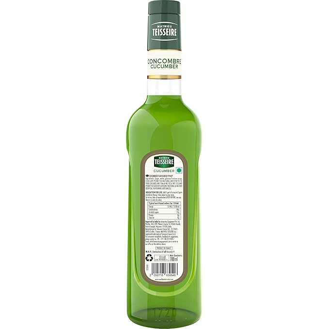 Mathieu Teisseire Cucumber Syrup