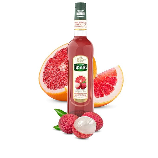 Mathieu Teisseire Pink Grapefruit & Lychee Syrup