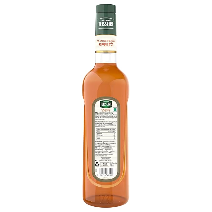 Mathieu Teisseire Orange Spritz Syrup